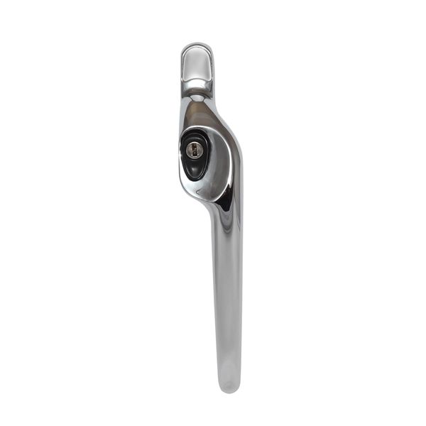 ERA Maxim Offset Locking Window Handle Right Hand Polished Chrome | PVC Windows Handle Replacement | Silver Chromed Handle