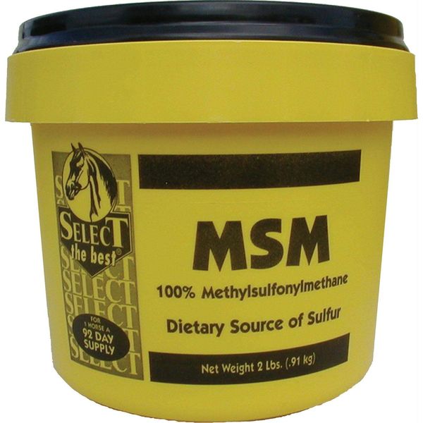 Select The Best Msm Powder Joint Support for Horses, 2 Pound Container