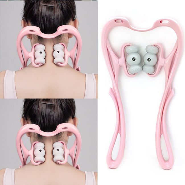 Neck Massager for Neck Shoulder Trigger Point Plastic Pressure