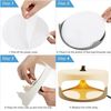 12 Pack Flea Trap Refill Discs Replacement Glue Boards, 7.1 Sticky Pads Fits