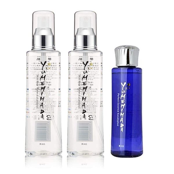 Orbs Yumemizu Skin Pack, Set of 1 Perfect Essence and 2 Skin Base Water Bottles