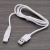 2PCS USB Shaver Charger Cable Compatible with Finishing Touch Flawless Legs Razor Replacement Ladies Legs Razor Charger Cord 5V 1M Power Cord White