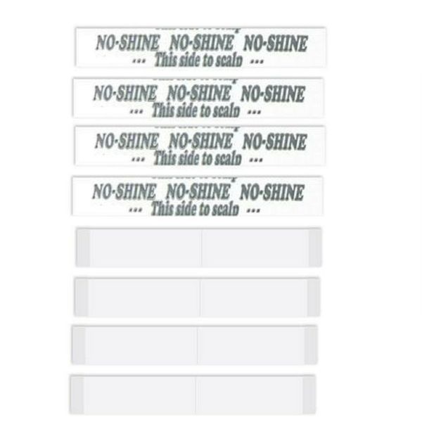 Walker No Shine Bonding Double Sided Tape 1/2" x 3" Straight Strips 72 Pcs Wigs.