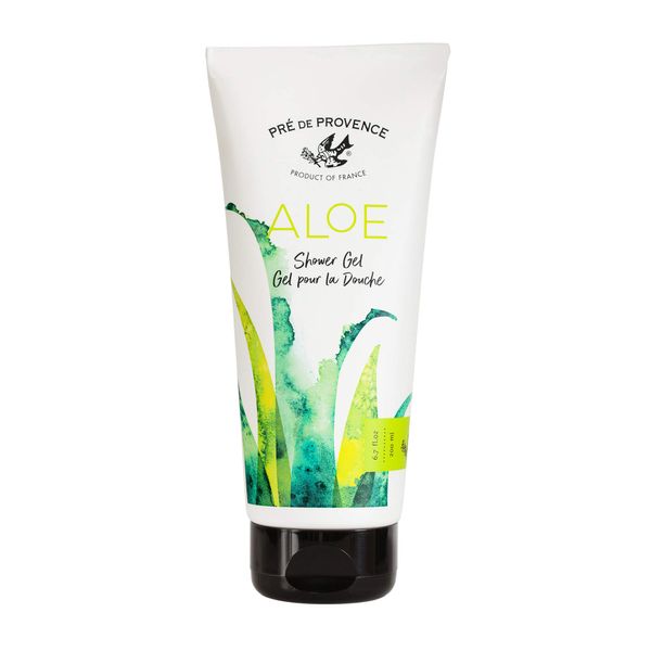 Organic Aloe Collection Hydrating Shower Gel (6.7oz), Fresh Cucumber Scent