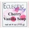 Cherry Vanilla Glycerin Soap by Eclectic Lady, 4 oz Bar