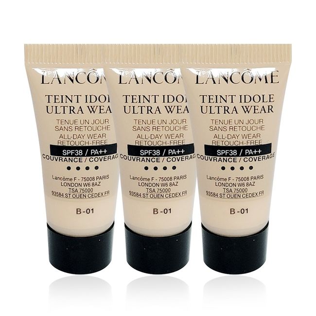 Lancome Ding-dol Foundation Travel Size 5ml 3pcs B-01 Color