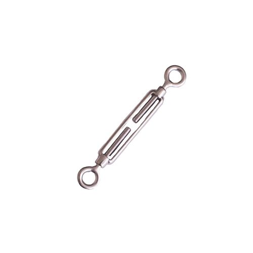 Merriway BH05002 Turnbuckle Strainer Eye to Eye Wire Rope Tensioner, M6 (1/4 inch) - A2 316 Marine Grade Stainless Steel