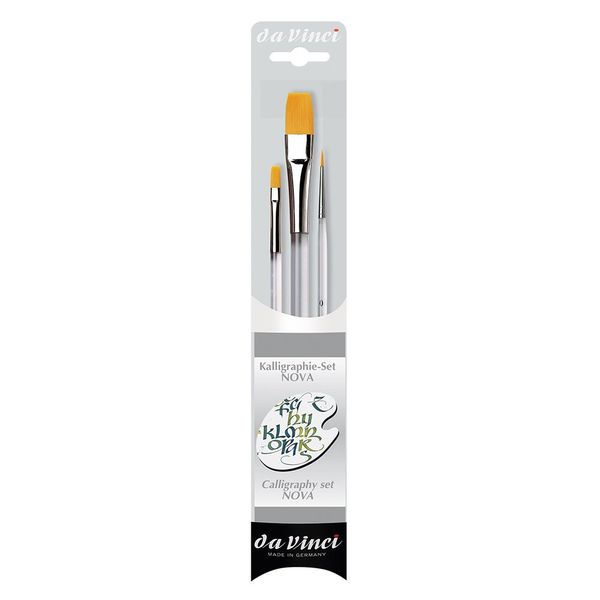 da Vinci Graphic Design 5116 Da Vinci Calligraphy Nova Lettering Brush Set