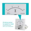 Beufee Volt Meter, Dc Analog 85c1 Analog Panel Voltage Gauge Current Voltmeter 2.5 Accuracy Voltage Analog Voltmeter Panel for Circuit Testing(DC 0-15V)