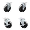 Service Caster Brand Replacement Set for WebstaurantStore Casters 901CASTERRR4