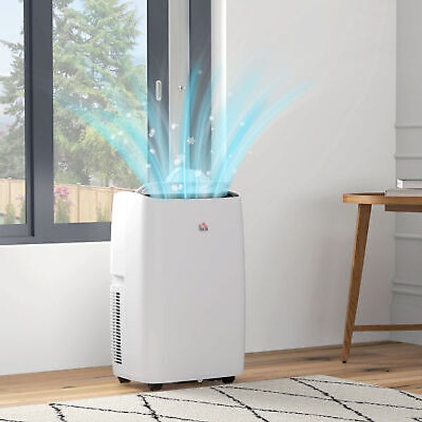 12,000 BTU Moible Air Conditioner for Room up to 25m², with Remote, 24H Timer