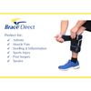 Cryotherapy Air Pump Calf Wrap with Adjustable Compression & Ice Pack for Thigh