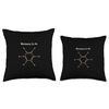 Benzene C6H6 Throw Pillow