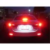 7443 LED Strobe Flashing Blinking Brake Tail Light Parking Safety Warning 2pcs