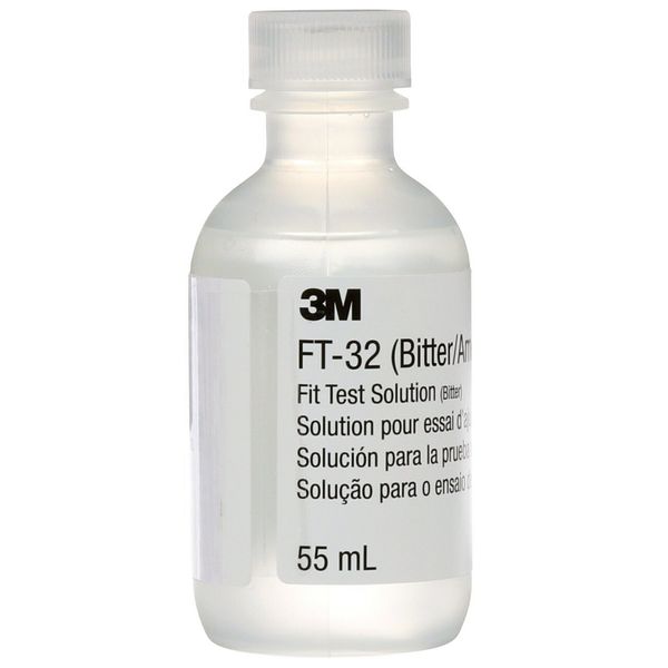 3M FT-32 Bitter Fit Test Solution, 1- 55ML Bottle