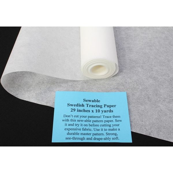 10 yards - 29" wide Sew-able Swedish Tracing Pattern Paper (M409.03)