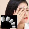 VIVID TELLA Square Fall Nail Short Fake Nails 600 Pieces Artificial Finger Nail Tips with Case Nail Art