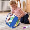 Carrying Case Compatible with Leapfrog LeapReader System Learn-to-Read 10 Book Mega Pack, Blue