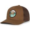 Outdoor Cap Standard BF Hooked Trucker Hat, Clay/Brown