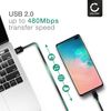 CELLONIC USB Tablet Charger Replacement for Google Pixel C 1m Fast Charging 3A USB C Type C Data Cable Adapter - Black