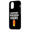 Support iPhone 15 Sunscreen Users Sunscreen SPF UV Wide Spectrum Smartphone Case