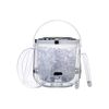 KitchenCraft Acrylic Material Ice Bucket Tray with 2 Tongs