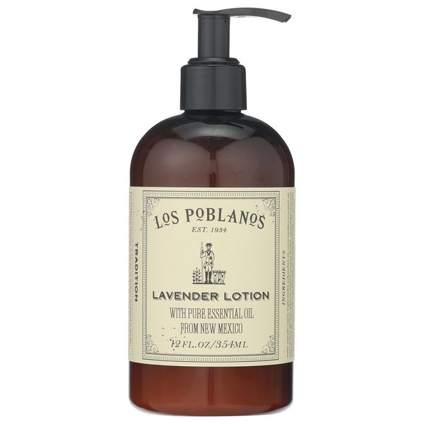 LOS POBLANOS Lavender Lotion, 12 FZ