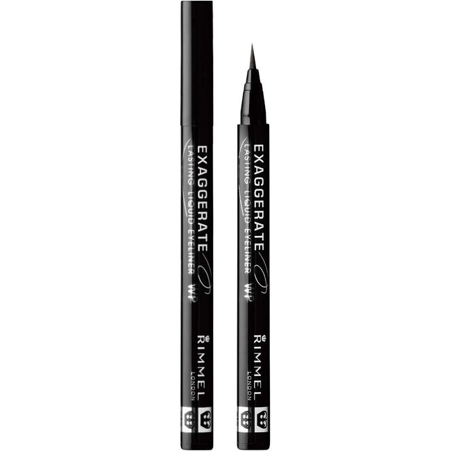 Rimmel Exagelate Lasting Liquid Eyeliner WP 101 Black Brown 6.2ml [101 Black Brown]