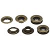 Dritz 1/4" Large, 15 Sets, Eyelets, Antique Brass Count