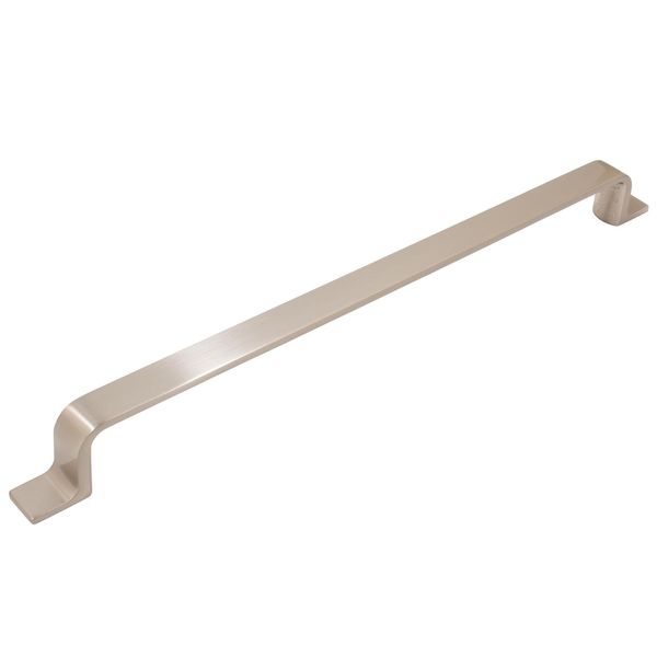 Rubicon Cabinet Pull, 256 Millimeters, Satin Nickel by Stone Harbor Hardware