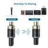 LEKATO 5.8G Wireless Microphone Transmitter Receiver System Plug On XLR 100ft