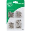 A1SONIC® 100+ Safety PINS Pack Assorted Sizes Small Medium Large Sewing Crafts Box