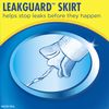 Tampax Tampons, Regular Absorbency, Cardboard Applicator, Leakgaurd Skirt, Unscented, 40 Count