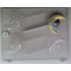 Cute Bear With Blanket Sleeping on the Moon Lollipop Candy Mold B041