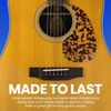 Ebony Bridge Pins with Abalone Dot for Acoustic Guitars 6 & 12 String