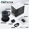 PRO Heated Coffee Mug 14 Oz., 4 Hour Batter Life, Self-Heating, Adjustable Tempe