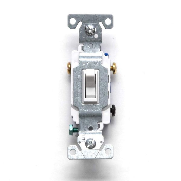 American Switch 3 Way Switch White JO030 CSZ AXCIS