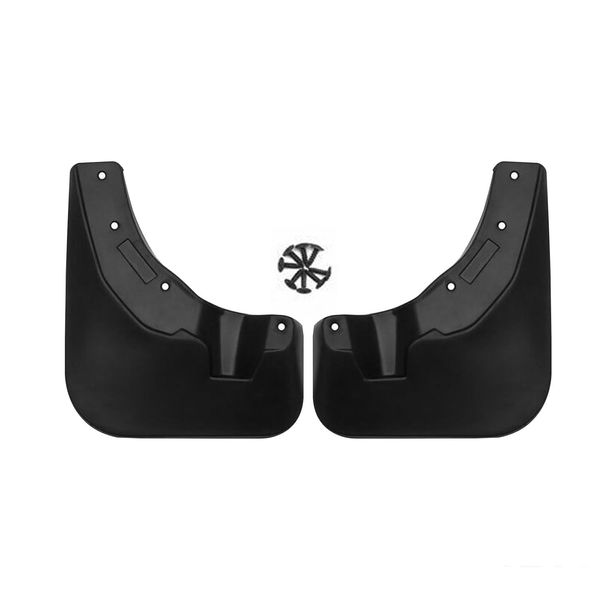 OMAC Mud Guards Splash Mud Flaps for Ford Explorer 2011-2019 Black 2 Pcs