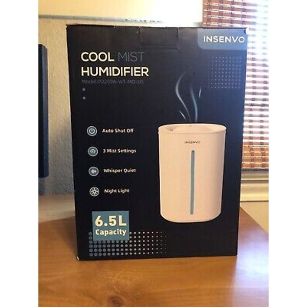 INSENVO Cool mist Humidifier 1.69 Gal