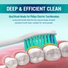 Derffin Replacement Toothbrush Heads, 8 Pack Standard Brush Heads Compatible with Philips Sonicare Toothbrushes, Fit DiamondClean FlexCare HealthyWhite EasyClean ProtectiveClean PowerUp etc (White)