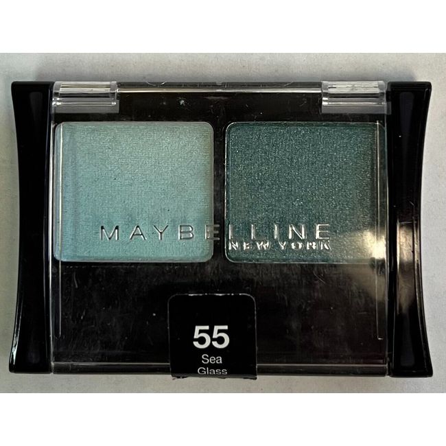 Maybelline ExpertWear Eye Shadow Duo - Sea Glass 55  Maybelline ExpertWear Eye