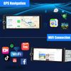 6.9" Single Din Android 14 Car Stereo Wireless Apple CarPlay Bluetooth Radio USB