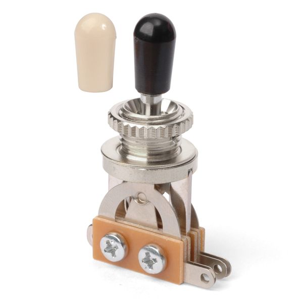 GoldenAge Double-Pole 3-Way Metric Toggle Switch, Chrome
