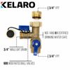 3/4" Tankless Water Heater Descaling Valve Kit  - Threaded Installation...