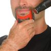 EXCEART 2pcs Goatee Beard Shaper Beard Styling Tool Beard Shaping Edge Up Tool Shaving Trimming Kit For Men Fits All Self Cut Guide Use Barber Supplies