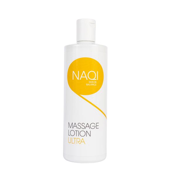 NAQI - Ultra Massage Lotion - for Deep Tissue Massage Therapy - Long-Lasting and Hypoallergenic - for Professional and Personal Use - Paraben-Free - Dermatologically Tested - 500 ml