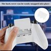 for Xbox One Controller Cover,6PCS Replacement for Xbox Controller Battery Cover,Repair Shell Covers Part for Xboxes One Controllers Back Covers (White)