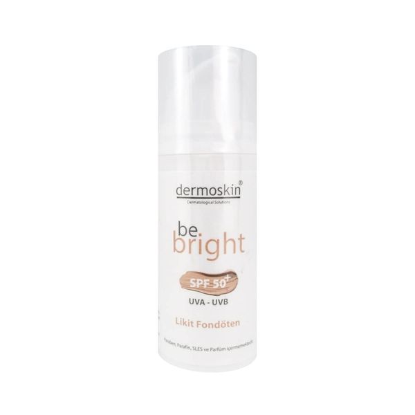 Dermoskin Be Bright SPF50+ Likit Fondöten Light 33ml