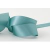 Berisfords Double FACE Poly Satin Ribbon, Petrol, 25 mm