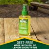 Repel Plant-Based Lemon Eucalyptus Insect Repellent, Mosquito Repellent, Pump Spray, 4 Ounce, (Pack of 2)